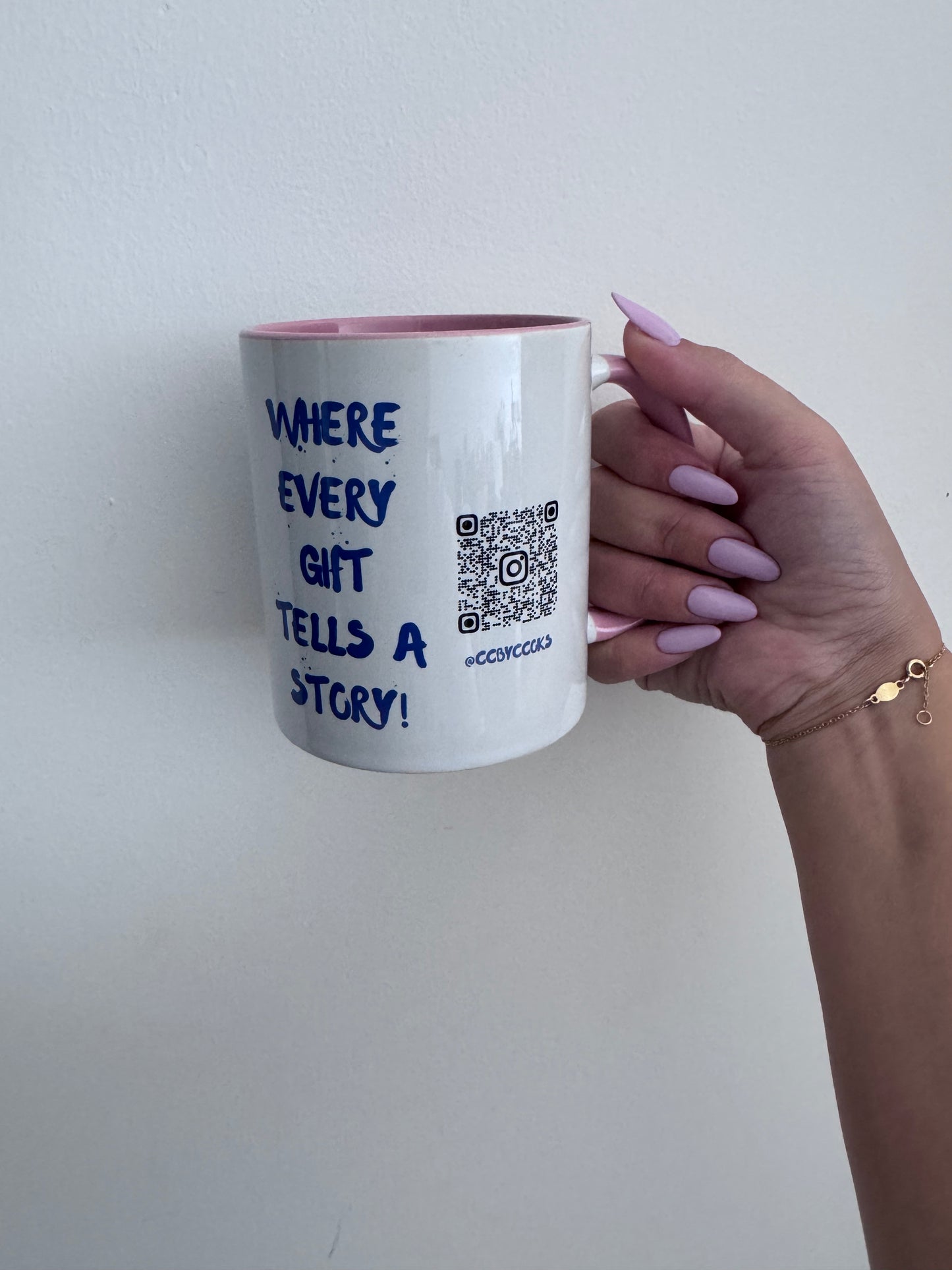 Two-Tone Colored Memory Mug