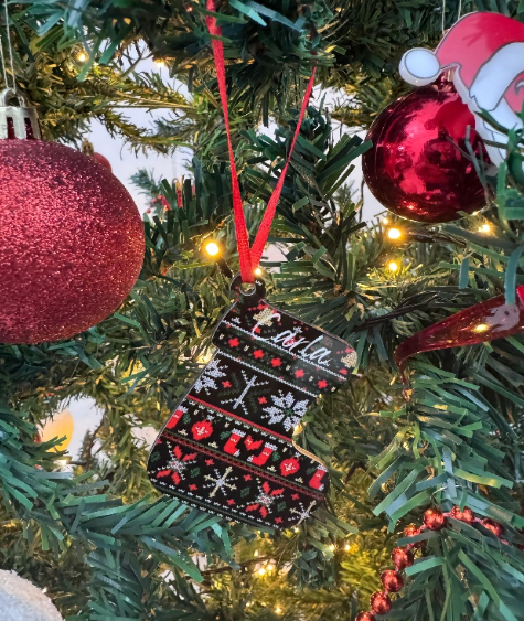 Mini Stocking Hanging Ornament