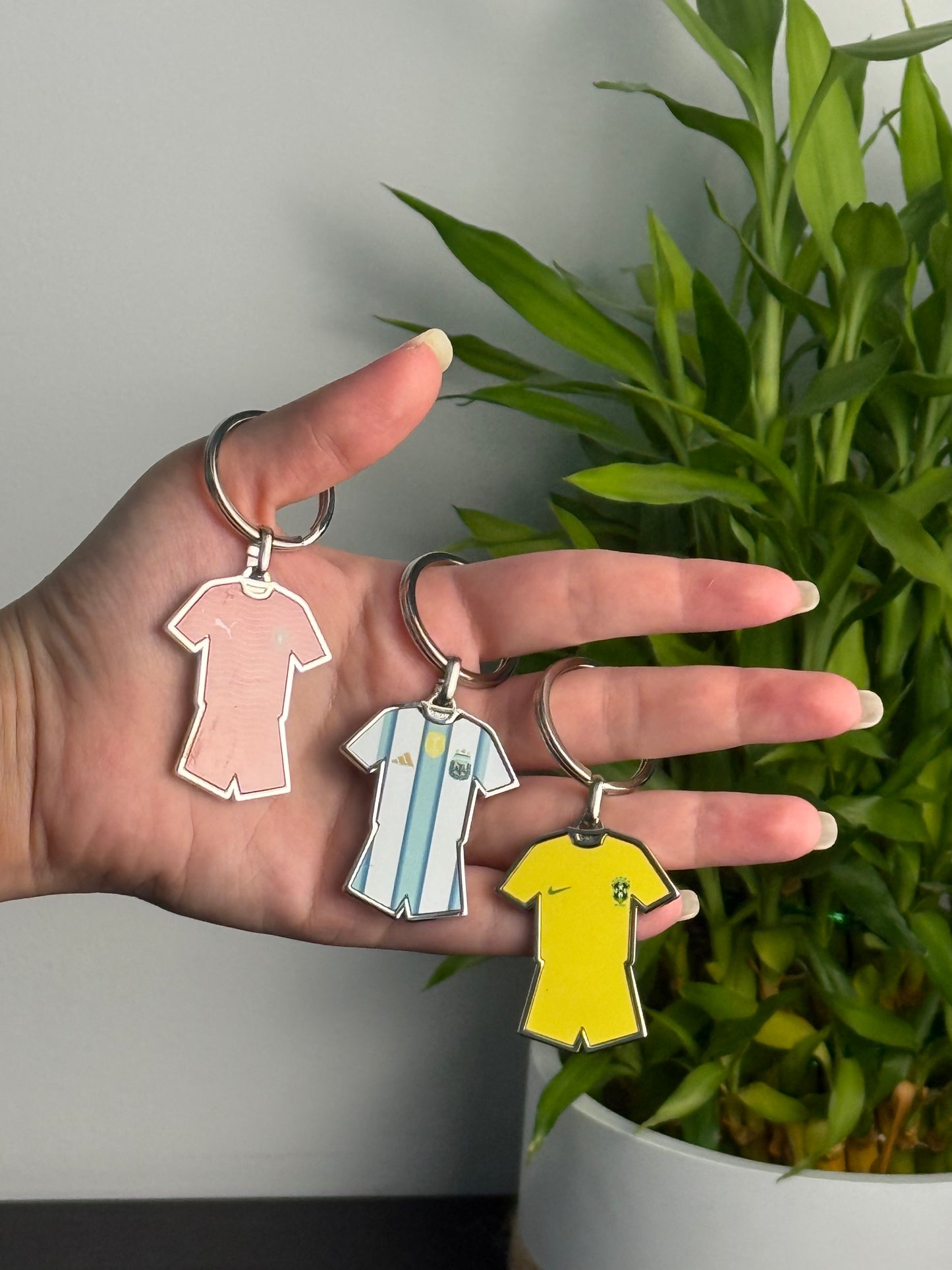 Personalized Football Kit Keychain