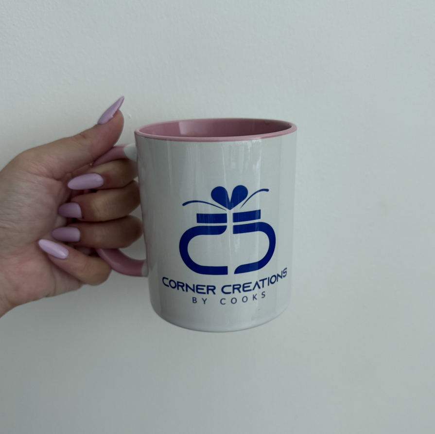 Two-Tone Colored Memory Mug