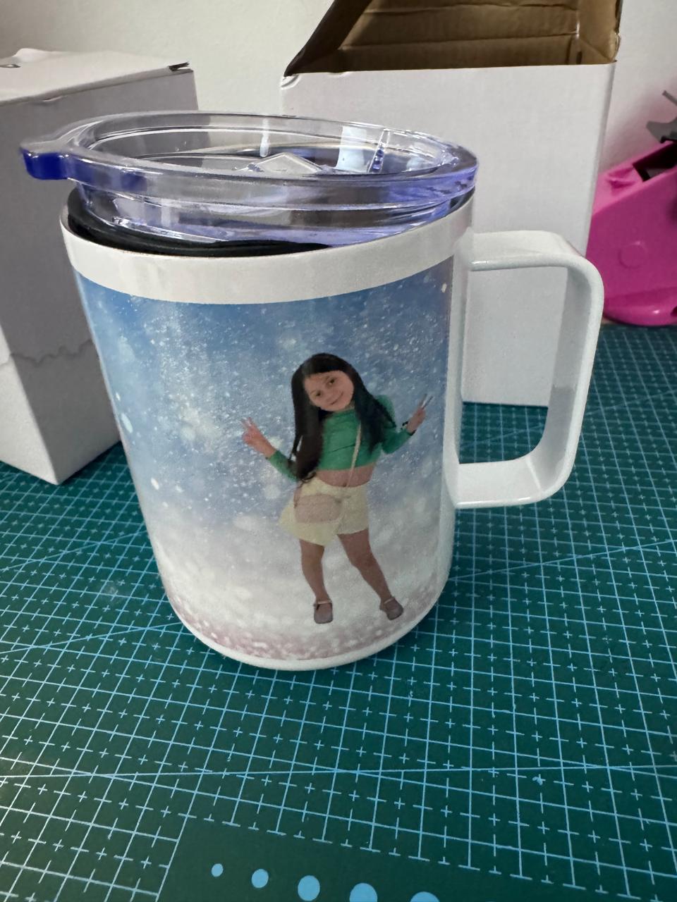 Thermal Straw Tumbler