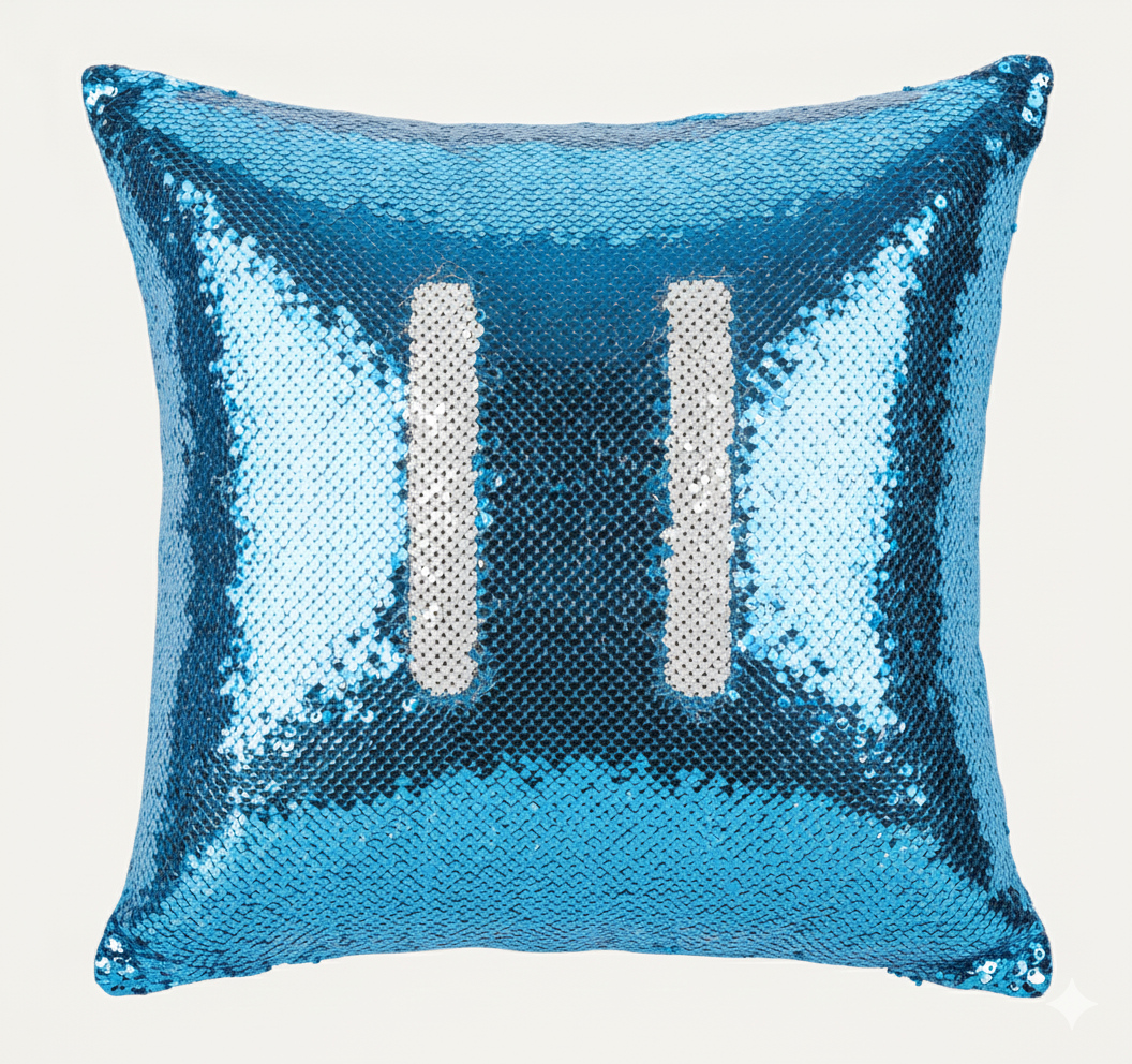 Magic sequin pillow cover