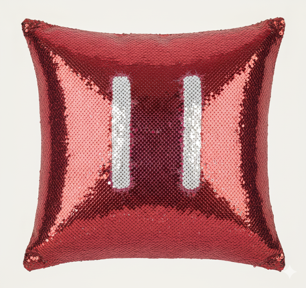 Magic sequin pillow cover
